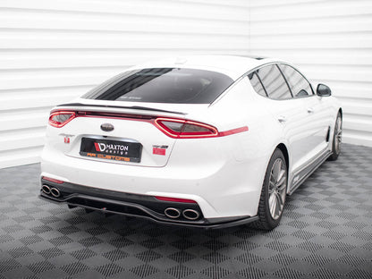 Maxton Design - CENTRAL REAR SPLITTER (VERTICAL BARS) KIA STINGER MK1