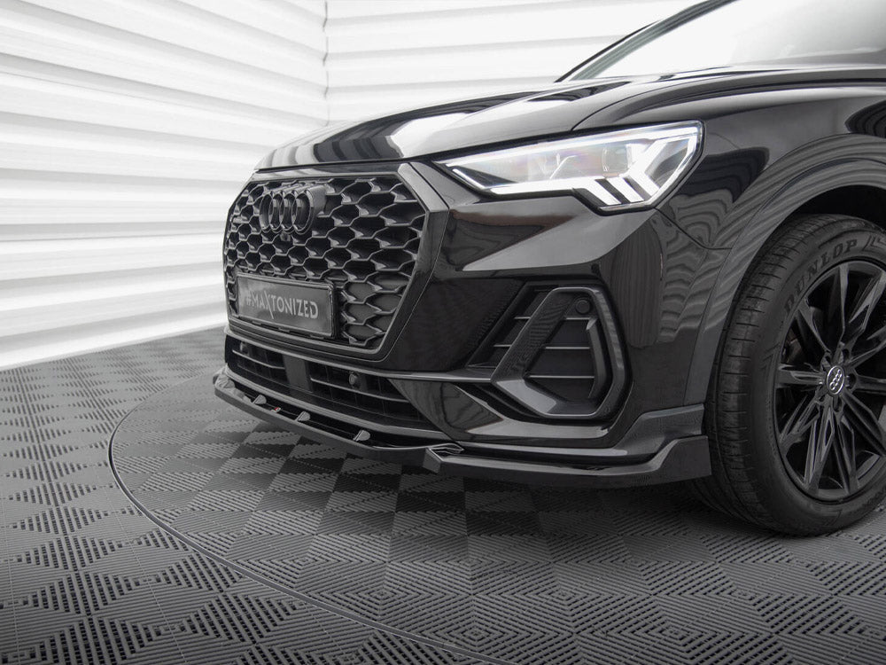 Maxton Design - FRONT SPLITTER V.2 AUDI Q3 SPORTBACK F3