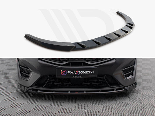 Maxton Design - Front Splitter V.2 Kia Proceed GT Mk3 Facelift / Ceed GT / GT - Line Mk1 Facelift