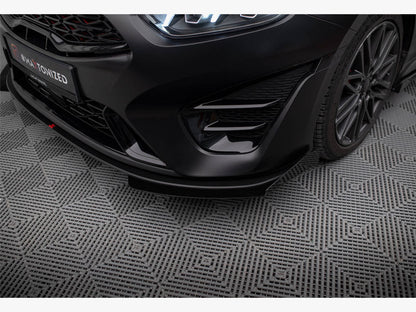 Maxton Design - Front Flaps Kia Proceed GT Mk3 Facelift / Ceed GT / GT - Line Mk1 Facelift