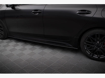Maxton Design - Street PRO Side Skirts Diffusers Kia Proceed GT / GT-Line Mk1 Facelift / Ceed GT Mk3 Facelift