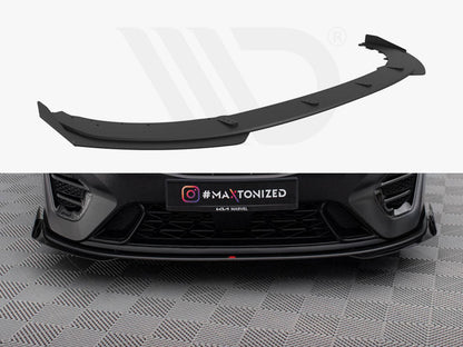 Maxton Design - Street PRO Front Splitter + Flaps Kia Proceed GT Mk3 Facelift / Ceed GT / GT - Line Mk1 Facelift
