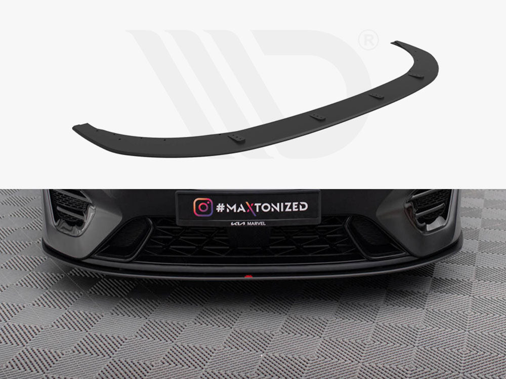 Maxton Design - Street PRO Front Splitter Kia Proceed GT Mk3 Facelift / Ceed GT / GT - Line Mk1 Facelift