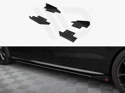 Maxton Design - SIDE FLAPS AUDI A5 / A5 S-LINE / S5 COUPE / CABRIO 8T / 8T FACELIFT