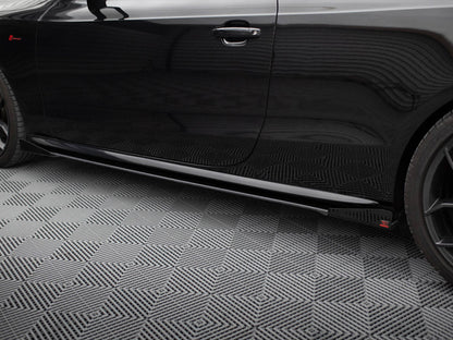 Maxton Design - SIDE FLAPS AUDI A5 / A5 S-LINE / S5 COUPE / CABRIO 8T / 8T FACELIFT