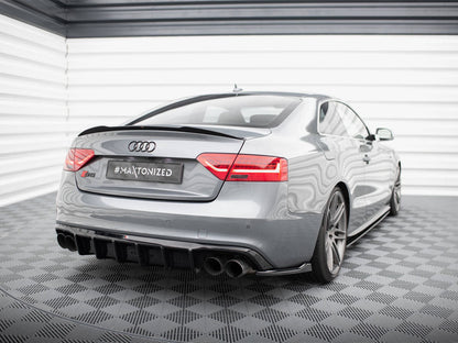Maxton Design - REAR VALANCE AUDI S5 COUPE / SPORTBACK 8T FACELIFT