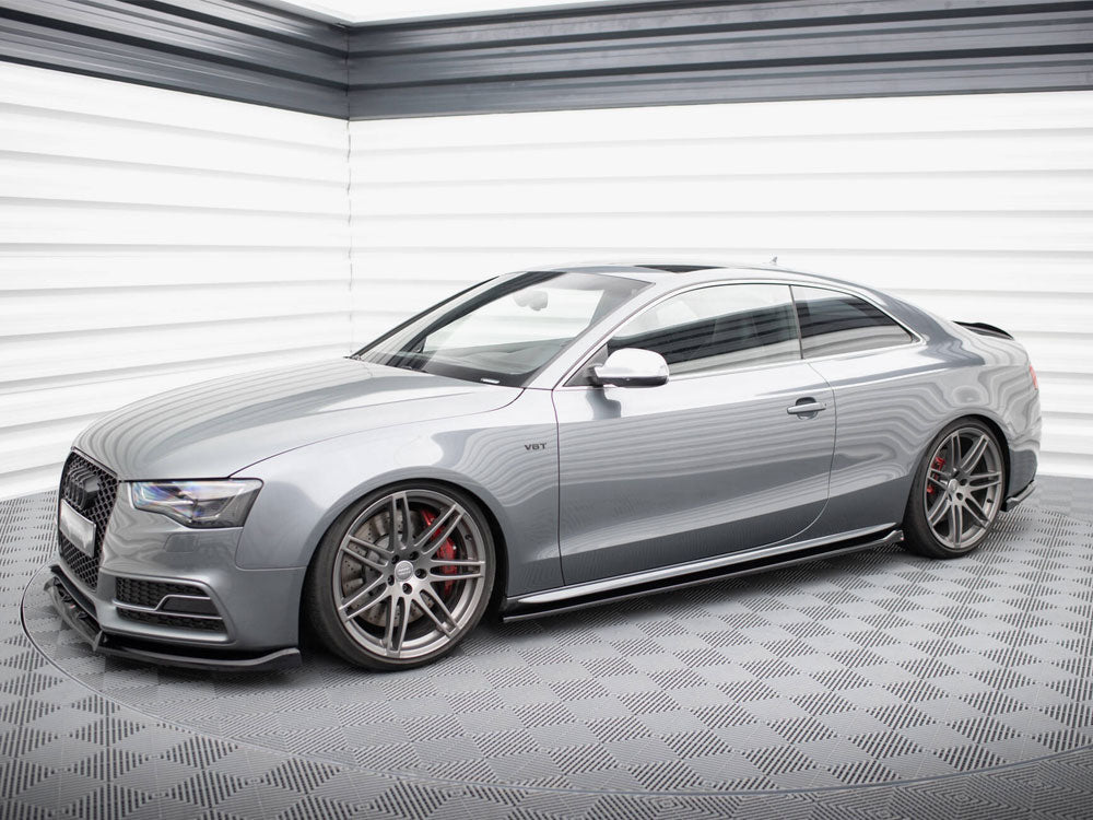 Maxton Design - Side Skirt Diffusers V.2 Audi S5 / A5 S-Line Coupe 8T / 8T Facelift