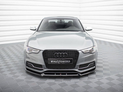 Maxton Design - FRONT SPLITTER V.3 AUDI S5 / A5 S-LINE COUPE / SPORTBACK 8T FACELIFT