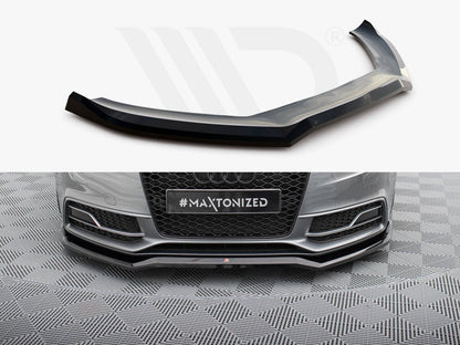 Maxton Design - FRONT SPLITTER V.4 AUDI S5 / A5 S-LINE COUPE / SPORTBACK 8T FACELIFT