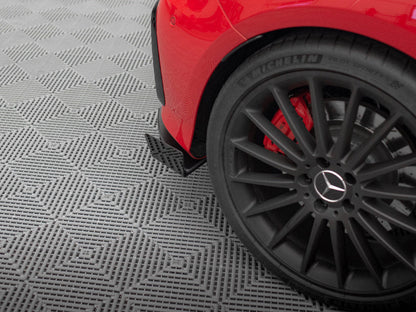 Maxton Design - REAR SIDE FLAPS MERCEDES-BENZ A 45 AMG W176 FACELIFT