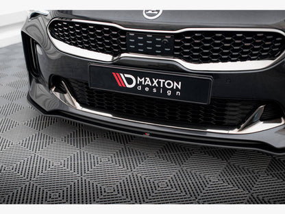 Maxton Design - STREET PRO FRONT SPLITTER KIA STINGER GT / GT-LINE MK1