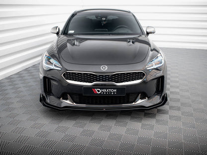 Maxton Design - FRONT FLAPS KIA STINGER GT / GT-LINE MK1