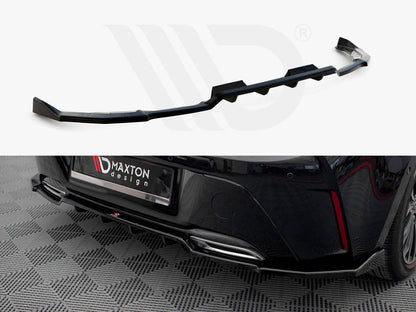 Maxton Design - Central Rear Splitter (Vertical Bars) Toyota Corolla Hatchback Mk12