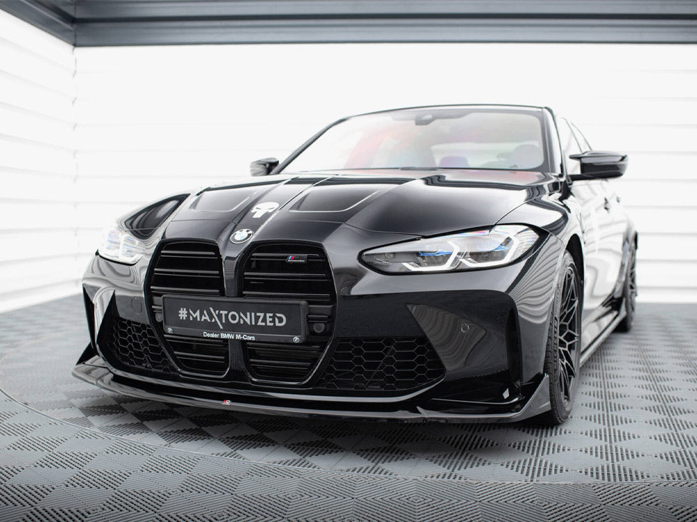 Maxton Design - Front Splitter V.4 CSL Look BMW M4 G82 / G82 Facelift