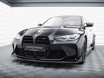 Maxton Design - Front Splitter V.4 CSL Look BMW M4 G82 / G82 Facelift