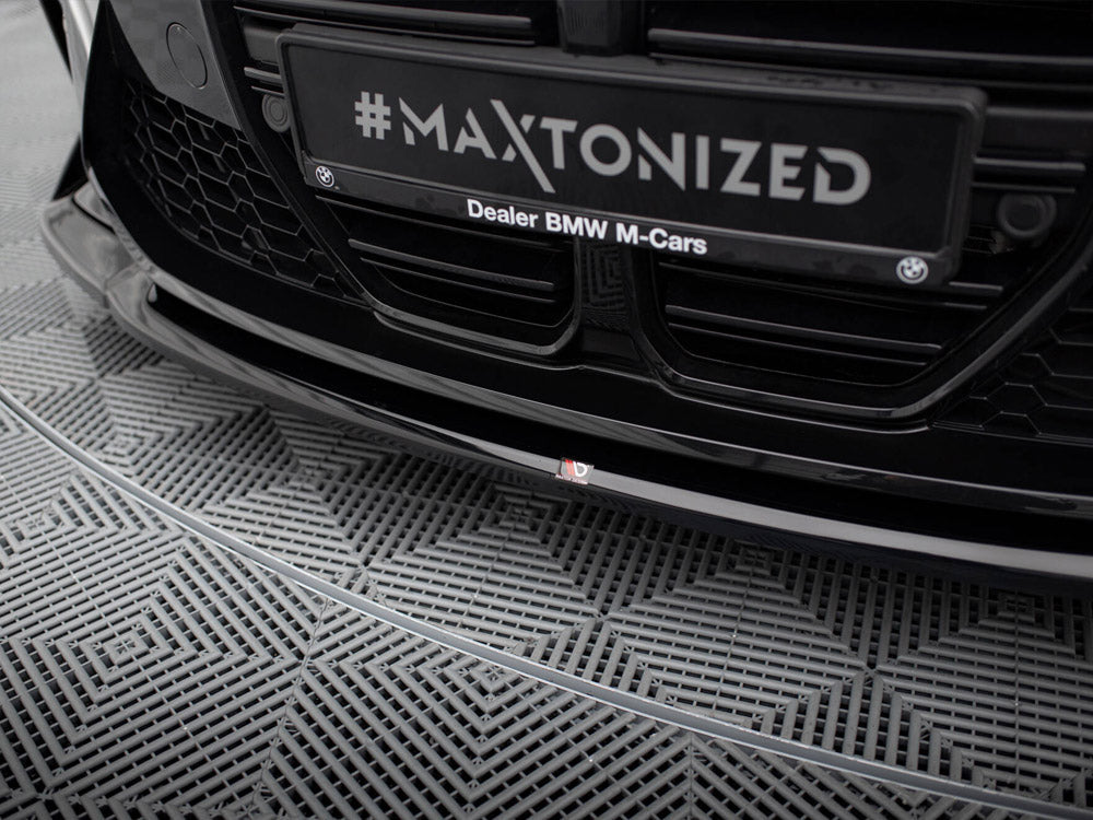 Maxton Design - Front Splitter V.4 CSL Look BMW M4 G82 / G82 Facelift