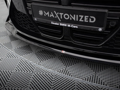 Maxton Design - Front Splitter V.4 CSL Look BMW M4 G82 / G82 Facelift