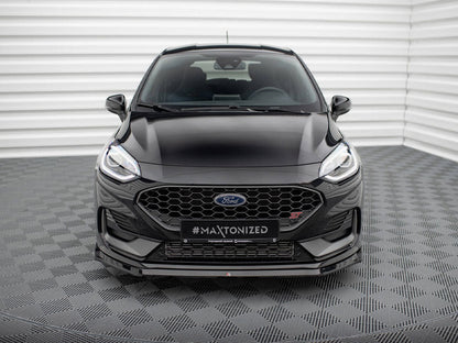 Maxton Design - FRONT SPLITTER V.3 FORD FIESTA ST / ST-LINE MK8/8.5