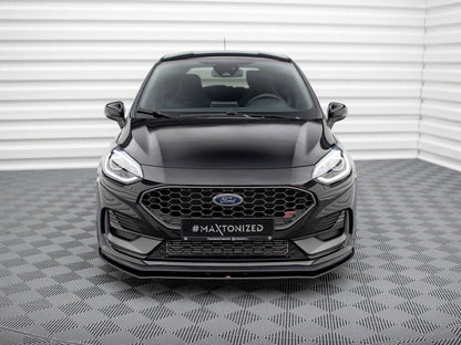 Maxton Design - STREET PRO FRONT SPLITTER FORD FIESTA ST/ST LINE MK8/8.5