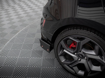 Maxton Design - REAR SIDE SPLITTERS V.4 + FLAPS FORD FIESTA ST MK8/8.5