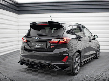 Maxton Design - STREET PRO REAR DIFFUSER(+FLAPS) FORD FIESTA MK8/8.5 ST (2018-2024)