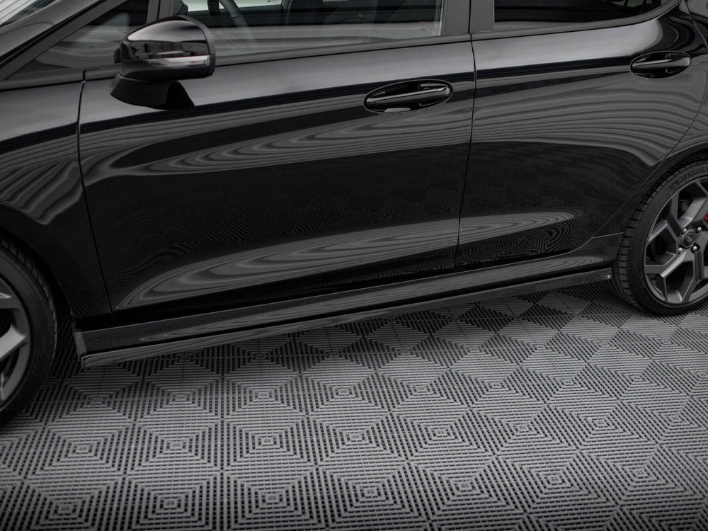Maxton Design - SIDE SKIRTS DIFFUSERS V.2 FORD FIESTA MK8/8.5 ST / ST LINE (2017-2024)
