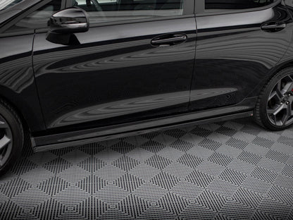 Maxton Design - SIDE SKIRTS DIFFUSERS V.2 FORD FIESTA MK8/8.5 ST / ST LINE (2017-2024)