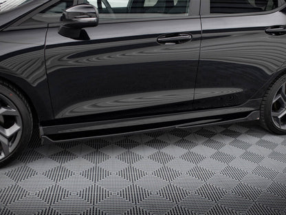 Maxton Design - Side Skirts Diffusers V.4 Ford Fiesta Mk8 ST / ST-Line