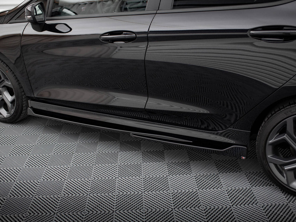 Maxton Design - Side Skirts Diffusers V.4 Ford Fiesta Mk8 ST / ST-Line