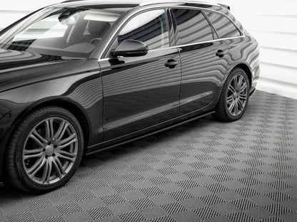 Maxton Design - SIDE SKIRTS DIFFUSERS V.2 AUDI A6 C7