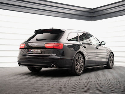 Maxton Design - CENTRAL REAR SPLITTER AUDI A6 AVANT C7