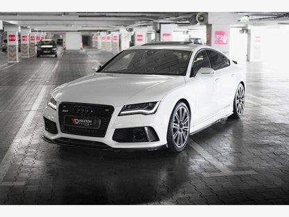 Maxton Design - Front Splitter V.4 Audi RS7 C7