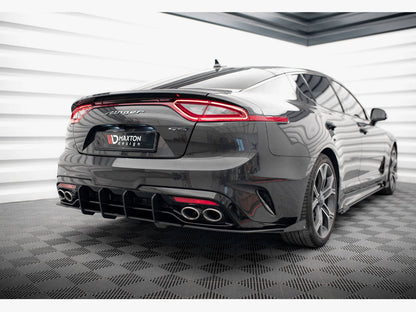 Maxton Design - STREET PRO REAR DIFFUSER V.1 KIA STINGER GT-LINE MK1