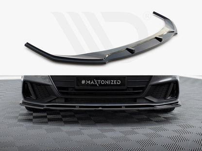 Maxton Design - FRONT SPLITTER V.2 AUDI S7 C8/ A7 S-LINE C8 SPORTBACK