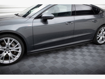 Maxton Design - SIDE SKIRTS DIFFUSERS AUDI S7 C8/ A7 S-LINE C8 SPORTBACK