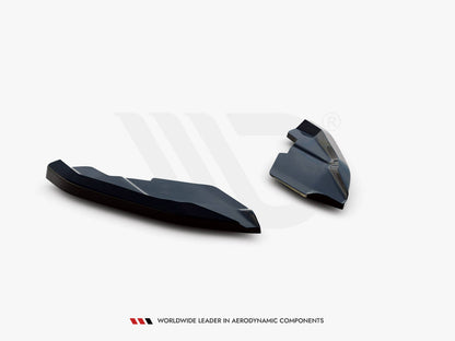 Maxton Design - REAR SIDE SPLITTERS V.2 SEAT LEON HATCHBACK MK3 FACELIFT