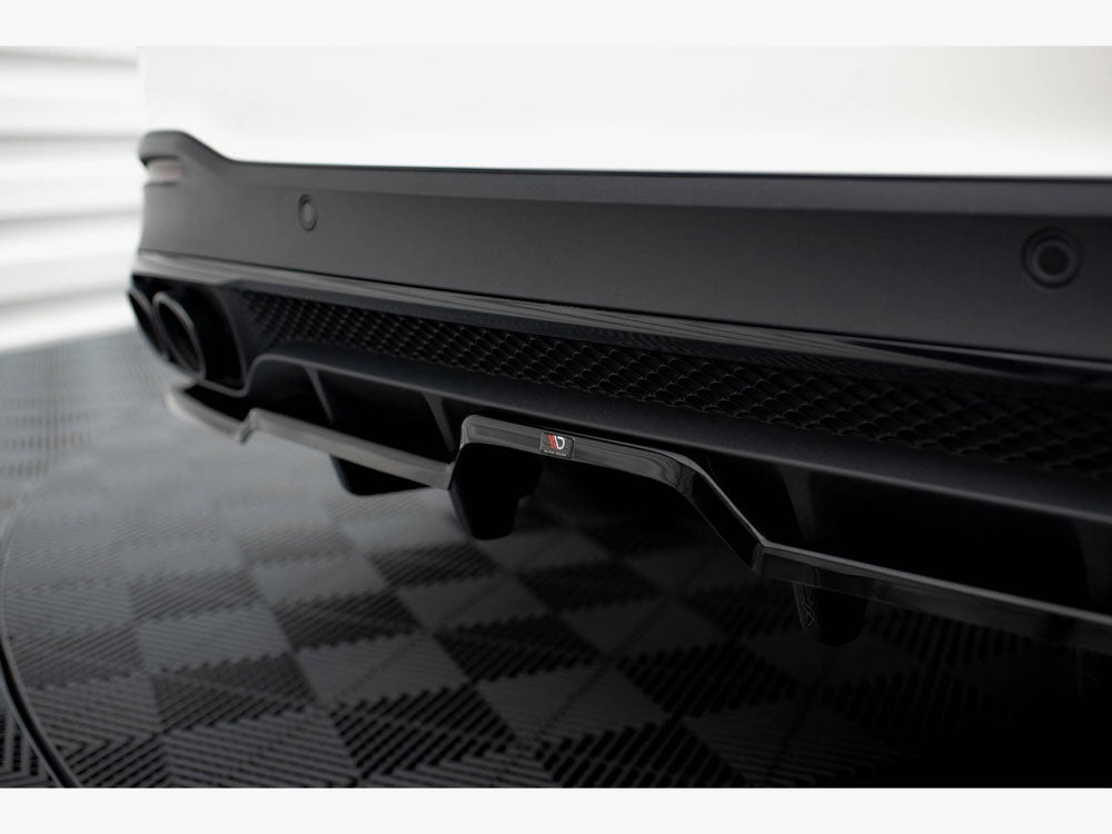 Maxton Design - Rear Splitter (Vertical Bars) Mercedes-AMG GLE 53 / 63 W167 / W167 Facelift