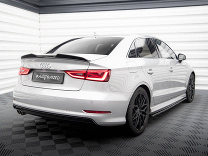 Maxton Design - Spoiler CAP 3D Audi A3 / A3 S-Line / S3 / RS3 Sedan 8V