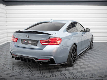 Maxton Design - Rear Side Splitters V.4 BMW 4 Coupe / Gran Coupe M-Sport F32 / F36