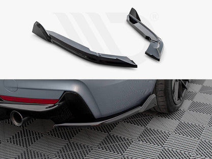 Maxton Design - Rear Side Splitters V.5 BMW 4 Coupe / Gran Coupe M-Sport F32 / F36