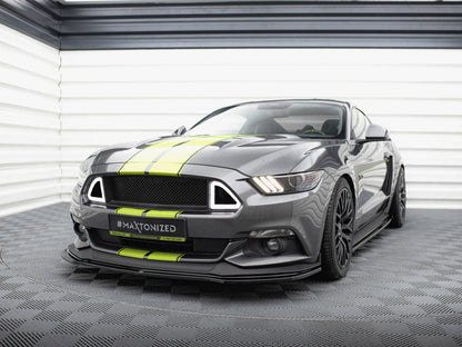 Maxton Design - Front Splitter Ford Mustang GT Mk6