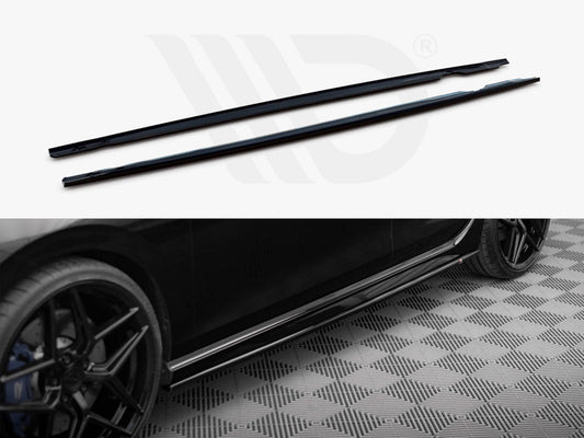 Maxton Design - SIDE SKIRTS DIFFUSERS V.3 VW GOLF R MK8 (2020-)