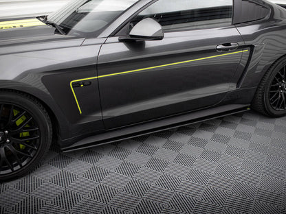 Maxton Design - Street PRO Side Skirts Diffusers Ford Mustang GT Mk6