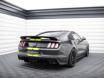 Maxton Design - Street Pro Rear Side Splitters Ford Mustang GT Mk6