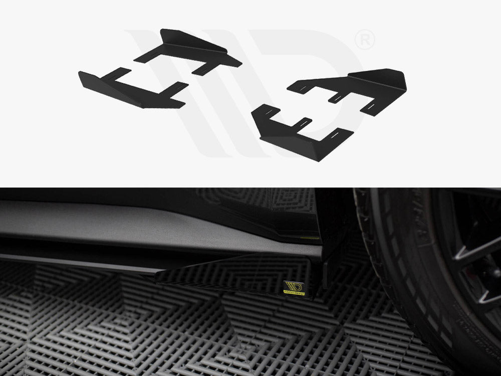 Maxton Design - Side Flaps Ford Mustang GT Mk6