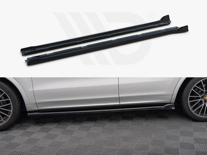 Maxton Design -  Side Skirts Diffusers Porsche Cayenne Coupe / SUV Mk3