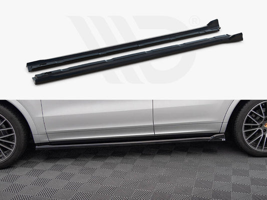 Maxton Design -  Side Skirts Diffusers Porsche Cayenne Coupe / SUV Mk3