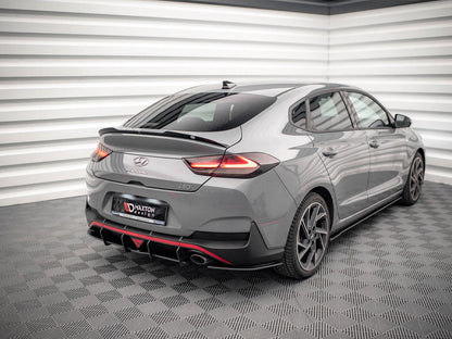 Maxton Design - Street PRO Rear Diffuser Hyundai I30 Fastback N-Line Mk3 Facelift