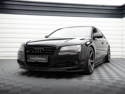 Maxton Design - FRONT SPLITTER AUDI A8 D4 (2009-2013)