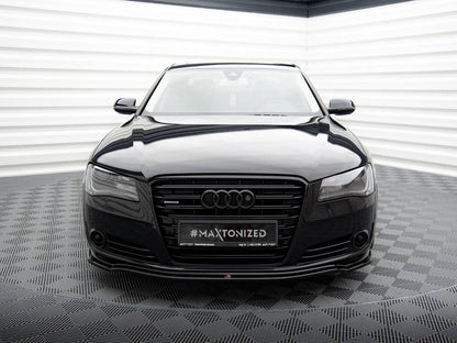 Maxton Design - FRONT SPLITTER AUDI A8 D4 (2009-2013)